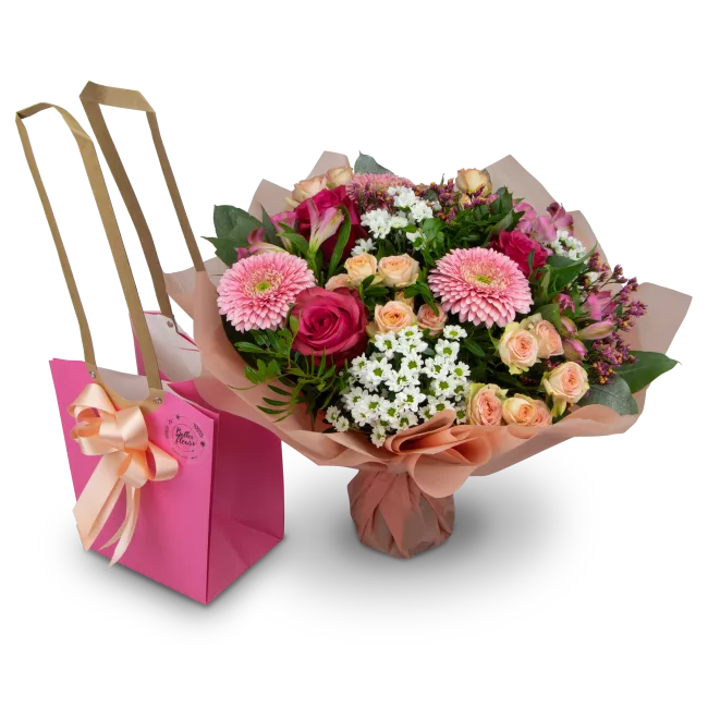 Bouquet in Water Packaging